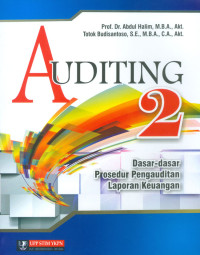 Image of Auditing 2 : Dasar-Dasar Prosedur Pengauditan Laporan Keuangan