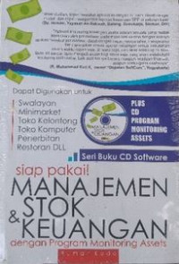 Image of Manajemen Stok & keuangan : dengan Program Monitoring Assets