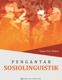 Image of Pengantar Sosiolinguistik
